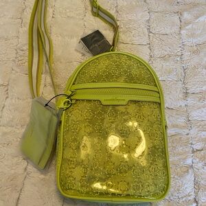 Nanette Lepore Lime Green Crossbody Bag